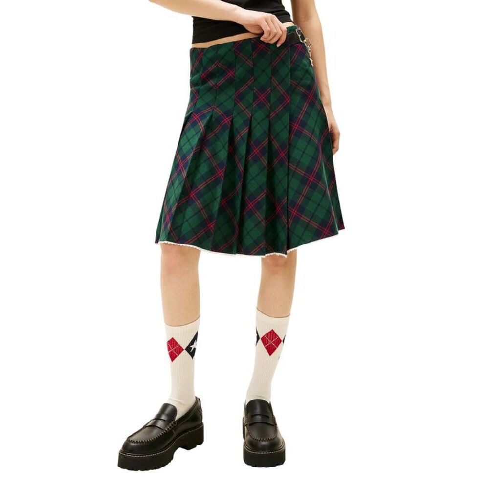 Tommy Hilfiger Jeans Bicolor Cotton Mini Women's Skirt